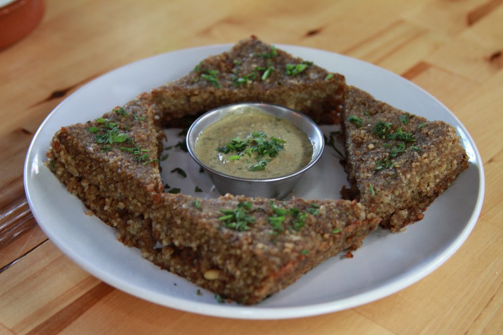 MinasMiami's tweet image. Grandma’s #BakedKibby with tahini is the perfect fix when you’re feeling peckish on a Sat afternoon. #realfood