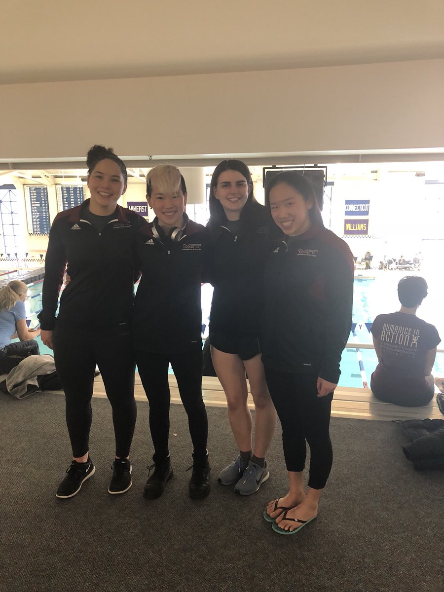 MITSwimDive's tweet image. Such an incredible weekend for these 4 divers! Dolly, Blake and Deborah qualified for the NCAA Championships and Morgan is the 1st Alternate! #techdivers #RollTech