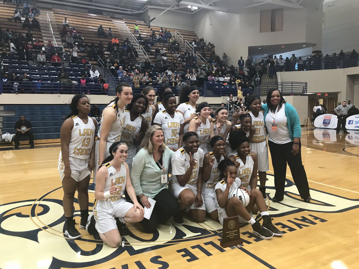 NCHSAA's tweet photo. Congratulations @Canes_Sports the 1A Women's Eastern Regional Champions! #NCHSAAWBB https://t.co/ucBN4TBnyf