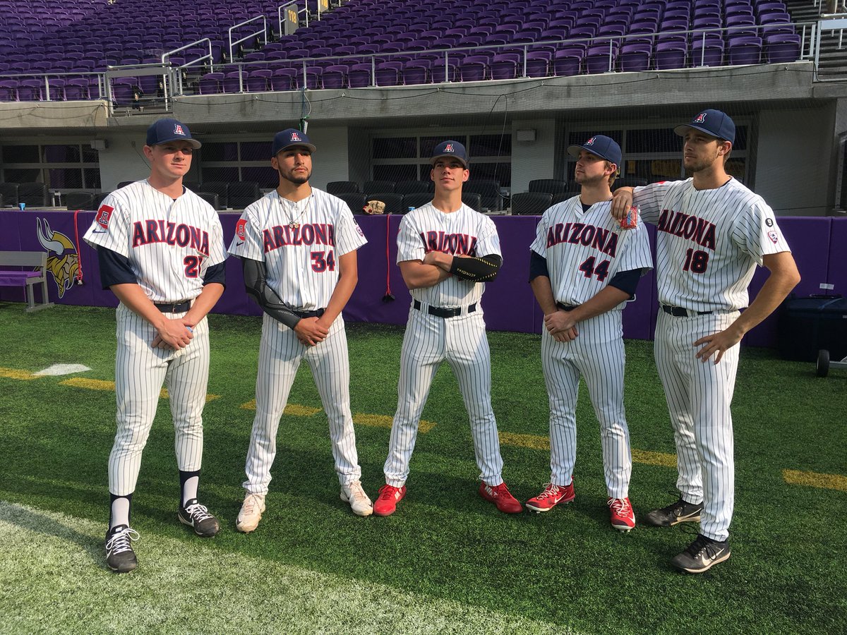 Arizona Baseball on X: Uni Watch, Flynn's Choice edition: 🔵 hat