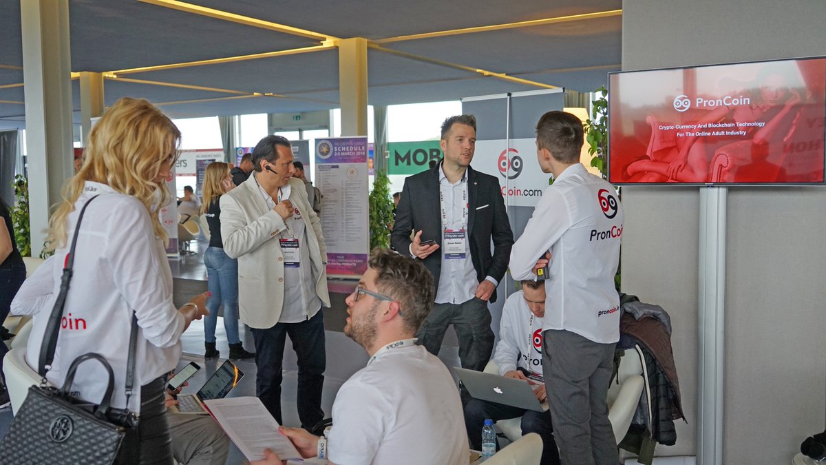 PronCoin's tweet photo. Lisbone -  @TheEuroSummit 
Day one was great, more news tomorrow! https://t.co/lWbtmd9Oii