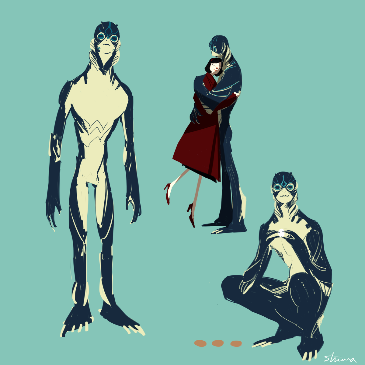「teal❤️ 」|Shima Shinyaのイラスト
