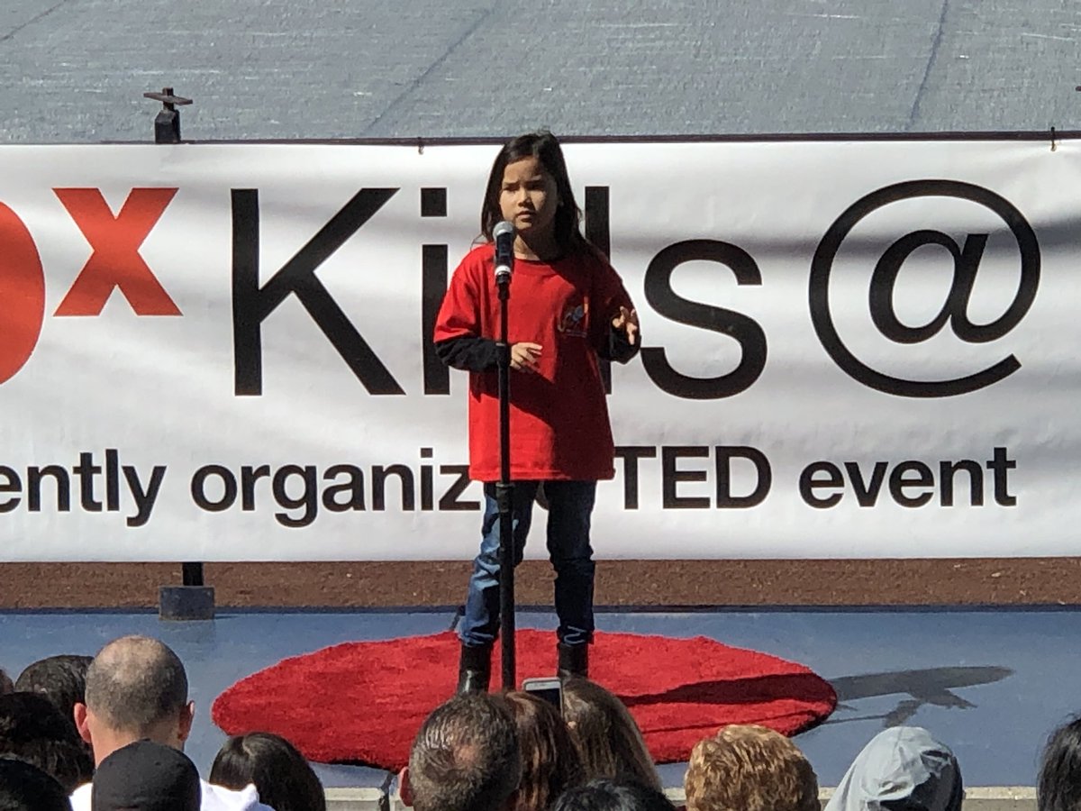 davidmiyashiro's tweet photo. Yes Bella... you are a champion!  #positiveaffirmations @CajonValleyUSD @TEDxKidsElCajon https://t.co/WEMNqMb929