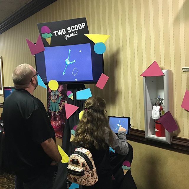 TwoScoopGames's tweet photo. Come visit us today at Louisville Arcade Expo and play #PullPals and a dozen other locally-made video games! @arcadeRx #louisville #WeekendFun https://t.co/KYAgQttape https://t.co/shwICk1V3u
