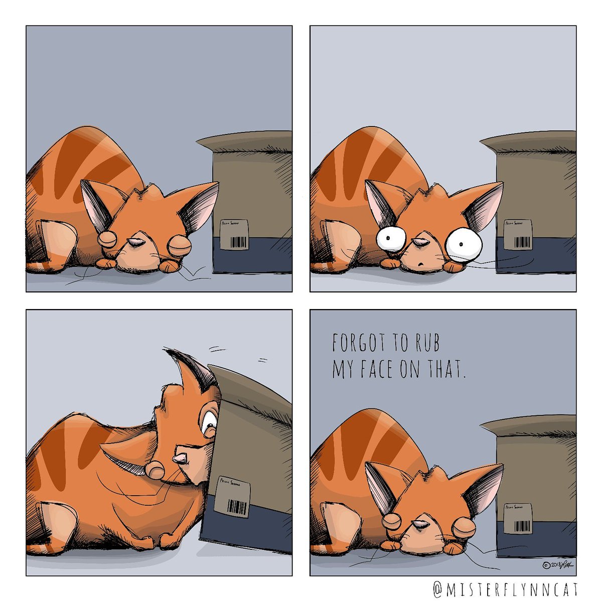 MisterFlynnCat's tweet photo. #Caturday #art #GraphicDesign #comic #CatsOfTwitter #cats #cat https://t.co/eNu1OBrSYO