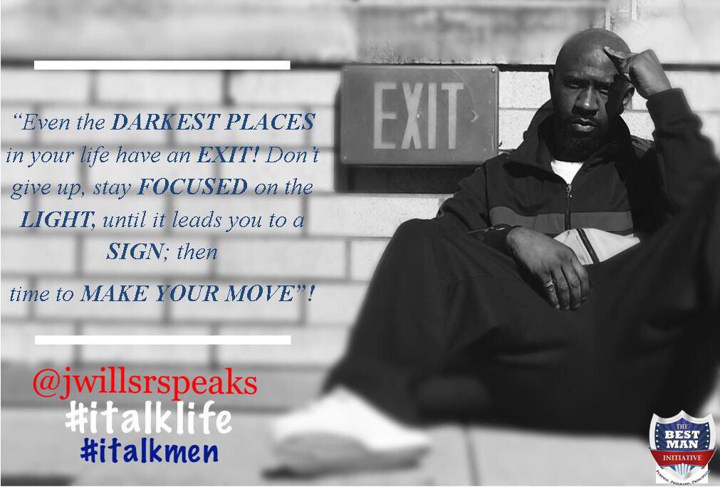 WilliamsGroupBR's tweet photo. You Never have to remain stuck in a bad situation; just keep moving until you find your exit (new situation)...Then be ready to move! #italkmen #italklife #italkbusiness #italkrelationships #italksports #ipreachtoo https://t.co/czvM0sNzQd
