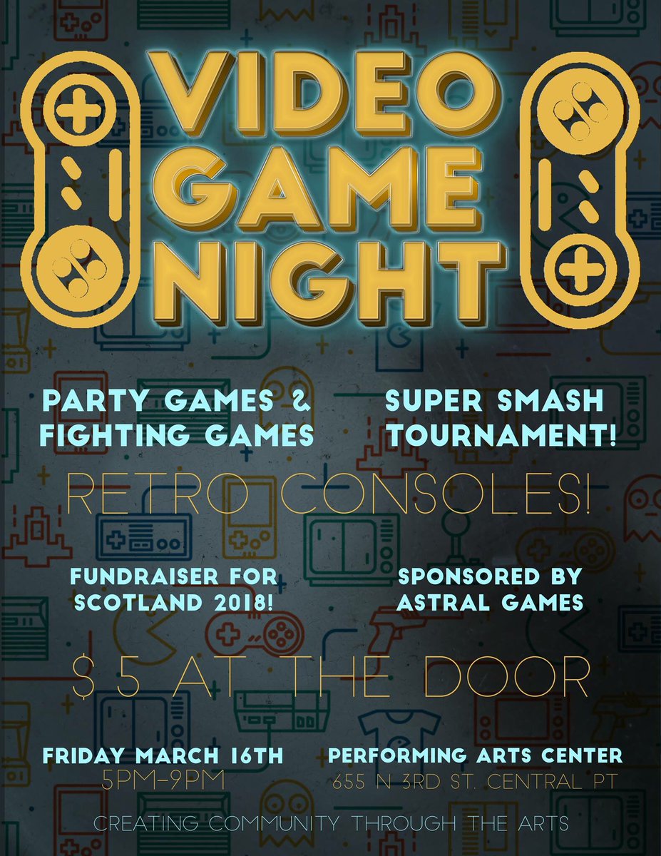 CraterMarching's tweet photo. Retro video game night in support of Crater Scotland 2018. Come join the fun a laugher of a fun night. 😄🎮🎲 https://t.co/Xqnre212QW
