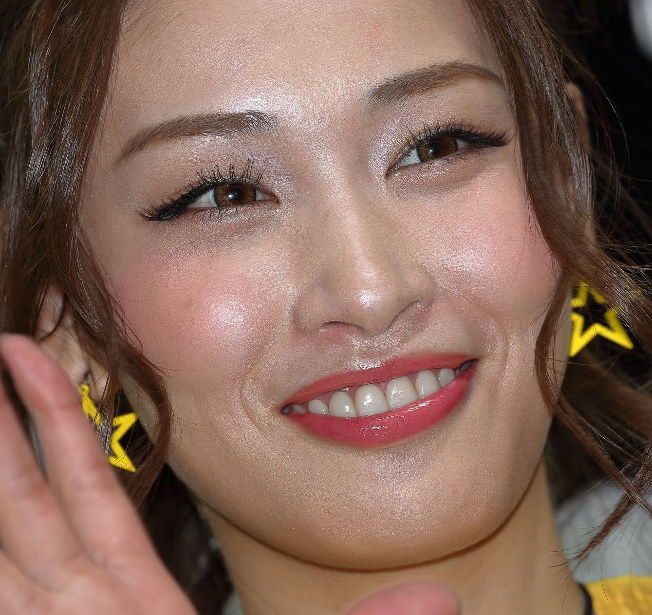 キャンギャル顔接写