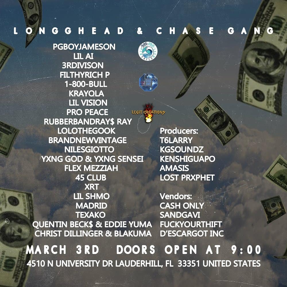 NewSoFloWave's tweet photo. TONIGHT // COME THRU SOFLO π΄
β‘οΈπ°#BandsOnlyπ°β‘οΈ
Live Performances π₯
TWERK Contest π
FOOD π
Vendors π
NETWORK π
SHOW LOVE AND SUPPORTβ DONT MISS OUT π€ https://t.co/sysBNuIcyg