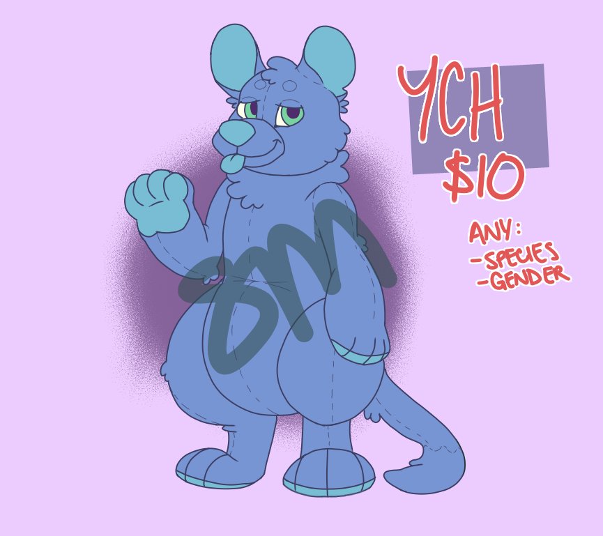 cactussprout's tweet photo. heylo! i have a lot of fun coloring my plushy base &amp; i'd like to do a couple of ych's with it! 4 slots open for now, reply or dm to claim a spot! ex's attached!

❣ any species
❣ any gender
❣ completed w/in 3-5 days
rt's appreciated! 💖

#furry #furries #furryfandom #plushy https://t.co/Lxmkrp4Y1N
