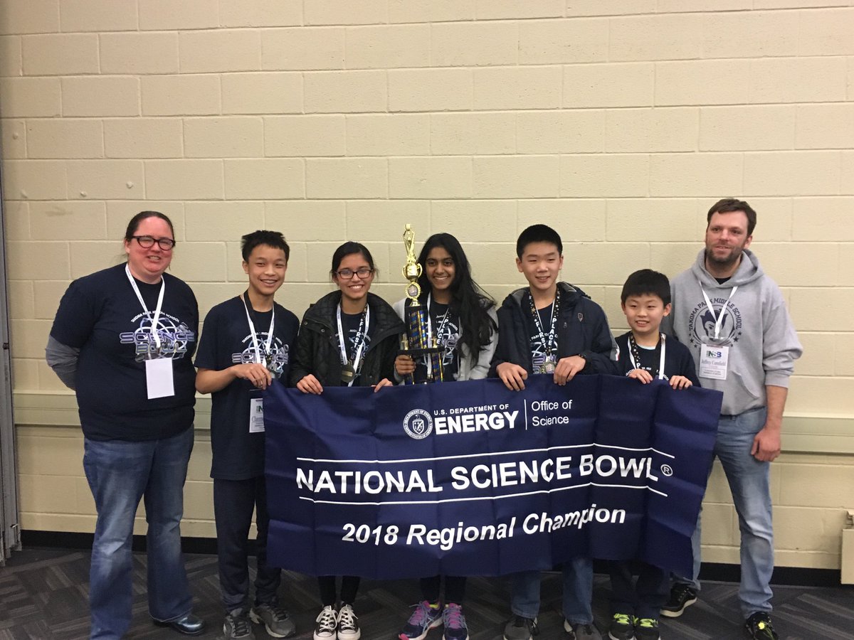 jthommana's tweet photo. Congratulations to the TPMS team for winning the first place at the Maryland Regionals National Science Bowl Competition! @TPMSPrincipal @doescience https://t.co/vvAJxYzOwk