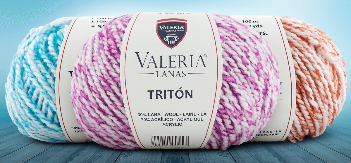 tijerasmag's tweet photo. ¿Has probado @Triton de @ValeriaLanas? 💞 Es una lana jaspeada muy suave con la que podrás tejer prendas para Otoño-Invierno. 🍂

 🔹Ver VDR Tritón 👉 https://t.co/3rncUgyS21 https://t.co/tyXNn5GhbA