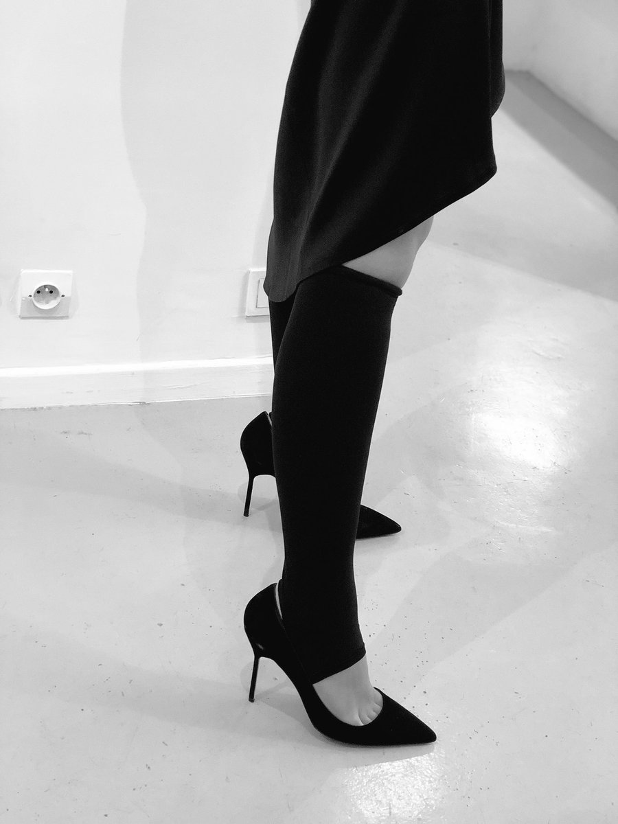 Some smart hosiery seen at Toteme 💯