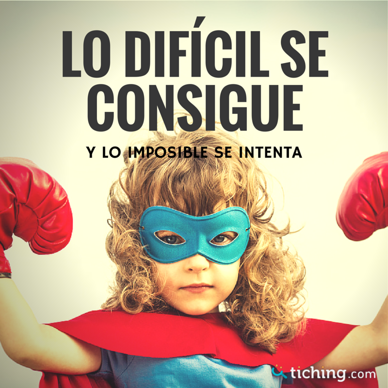 tiching's tweet photo. Enseña a tus alumnos que lo único que es imposible es aquello que no se intenta. 💪 #Motivación https://t.co/4uz8YZMaTU
