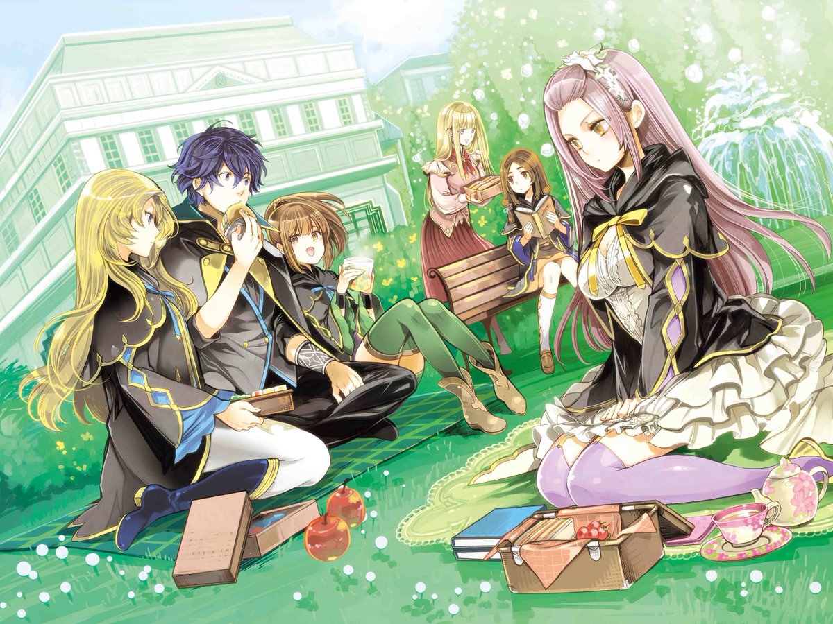 東導 号 魔法女子学園の助っ人教師 小説書籍版 発売中 コミカライズ版コミックス 発売中 در توییتر おはようございます 少し頑張れたので 本日と明日更新します 魔法女子学園の助っ人教師 Hjノベルス様刊 8 990万pv突破の異世界学園