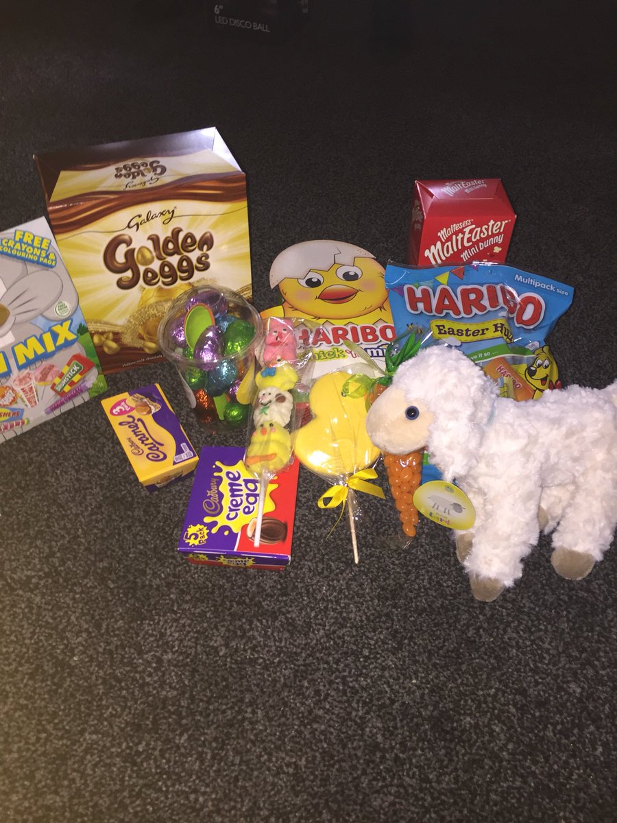 Easter fayre Saturday 31st March in aid of Swan (syndromes without a name) this is one of our raffle prizes an Easter gift bag tickets on sale now £1 a strip, We will have an Easter bonnet parade so get crafty at home and there will be a prize for the best bonnet xx