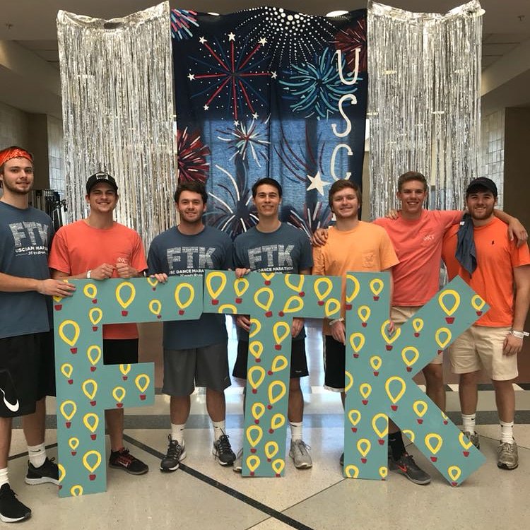 This year we are participating in Dance Marathon to raise money for our local children's hospital. It's not too late to donate to this worthy cause and support the Zeta Xi chapter! Follow the link in our bio to donate!!
#dancemarathon 
#ftk 
#pkt