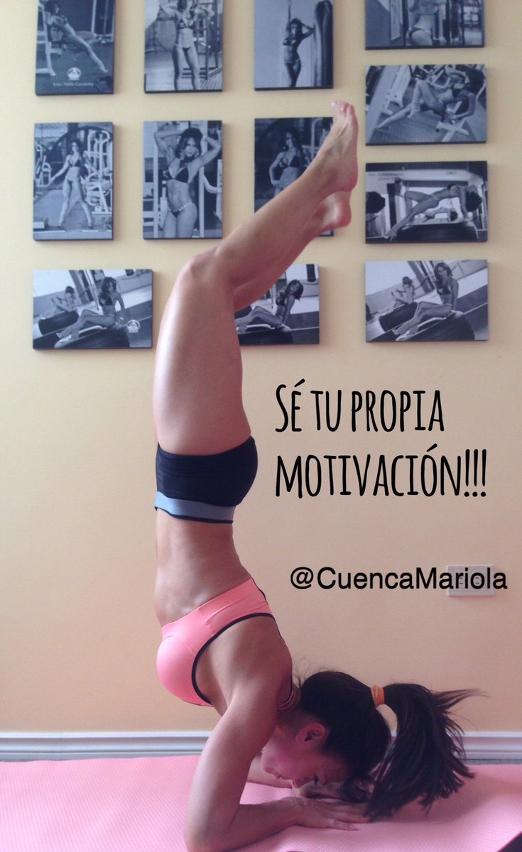 CuencaMariola's tweet photo. SÉ TU PROPIA MOTIVACIÓN !!! 😉👍🏽#fitness #groupfitness @robpalak #robpalak #fitnessmotivation #fitnessgirlsmotivation https://t.co/BekWZlLI5i