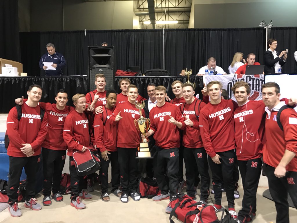 HuskerMGym's tweet photo. Heading back to Lincoln with some gold 🏆 ARNOLD CLASSIC CHAMPIONS #GBR #Huskers #NTheMoment 💪💪💪 https://t.co/weV2lqz0tH