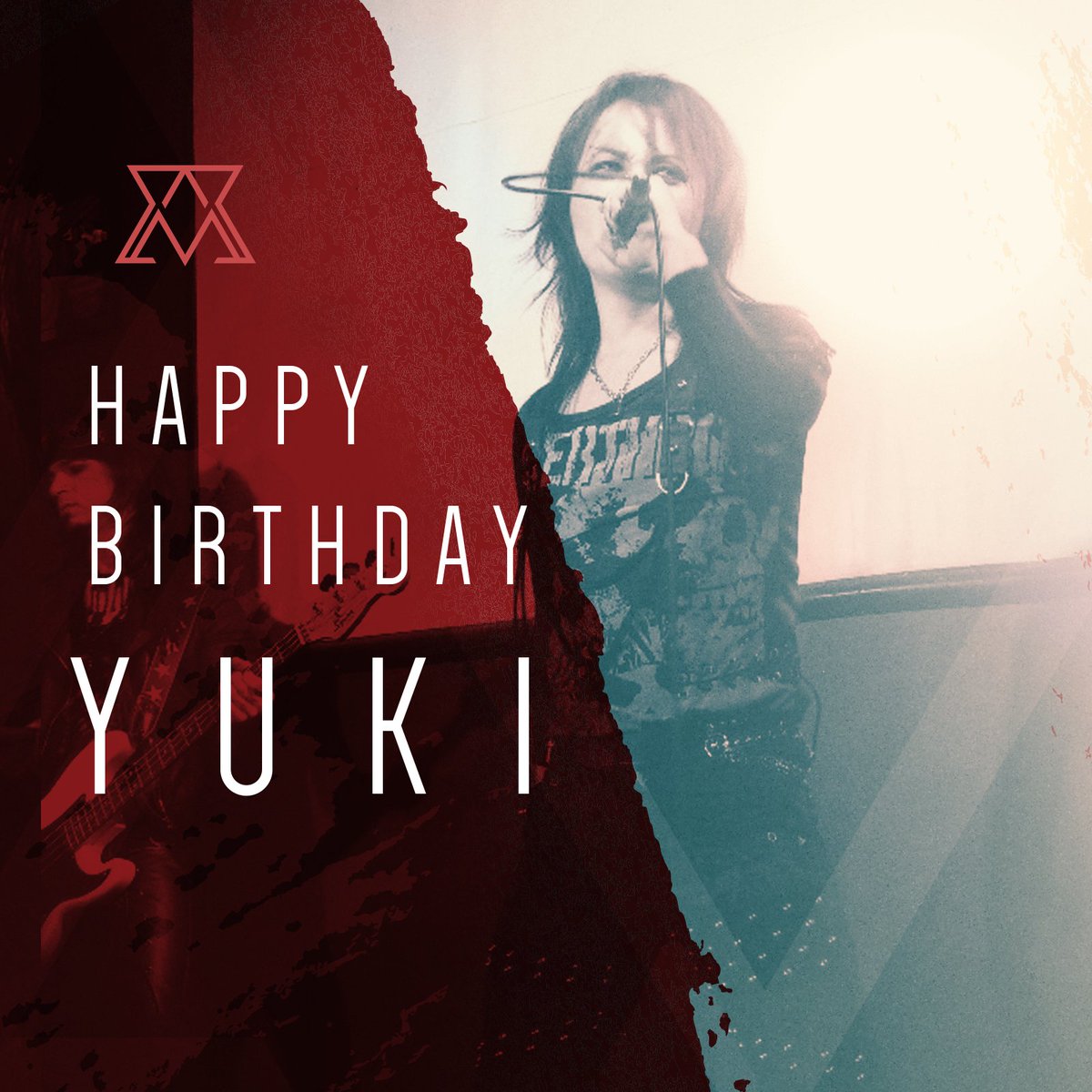 ESCRAINofficial's tweet photo. Happy Birthday to our vocalist and frontman Yuki! As always, we wish too many years of success and happiness. 🤟🎤 #V系 #V系好きな人RT #ESCRAIN https://t.co/Zbtom96thn