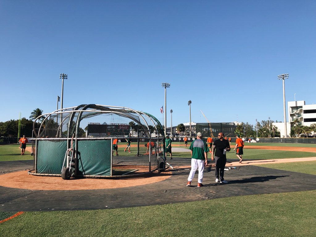 Canes Baseball on Twitter "That’s a wrap for today’s BP. Maine takes