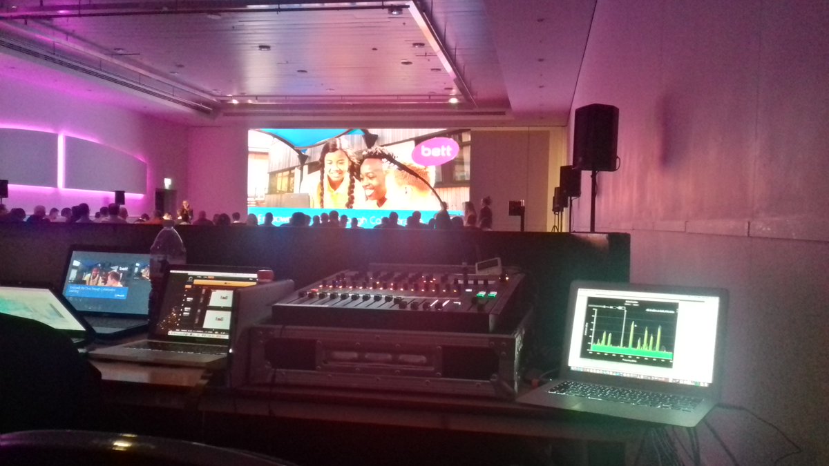 SoundAudioTech's tweet photo. Show Day @ExCeLLondon using @SoundcraftUK #SIcompact & @RFvenue #Vantage https://t.co/0ZTTat9GQ9
