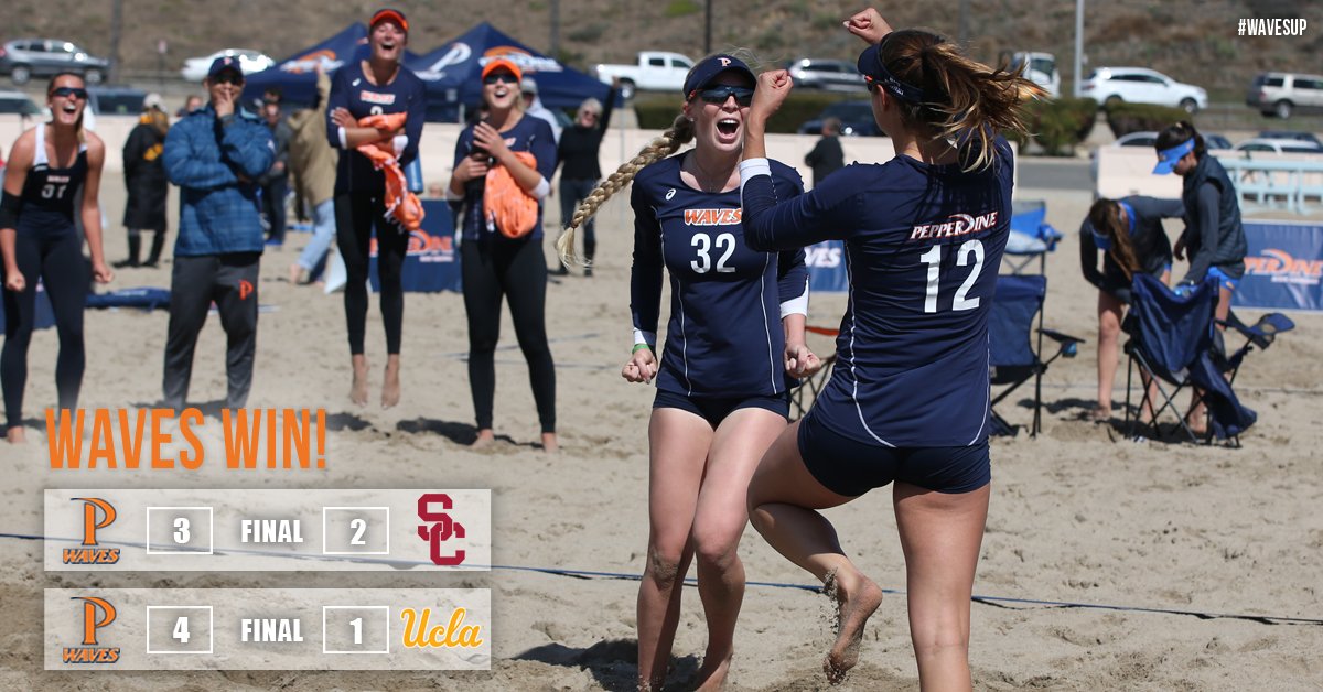 Pepperdine Beach Volleyball tweet media