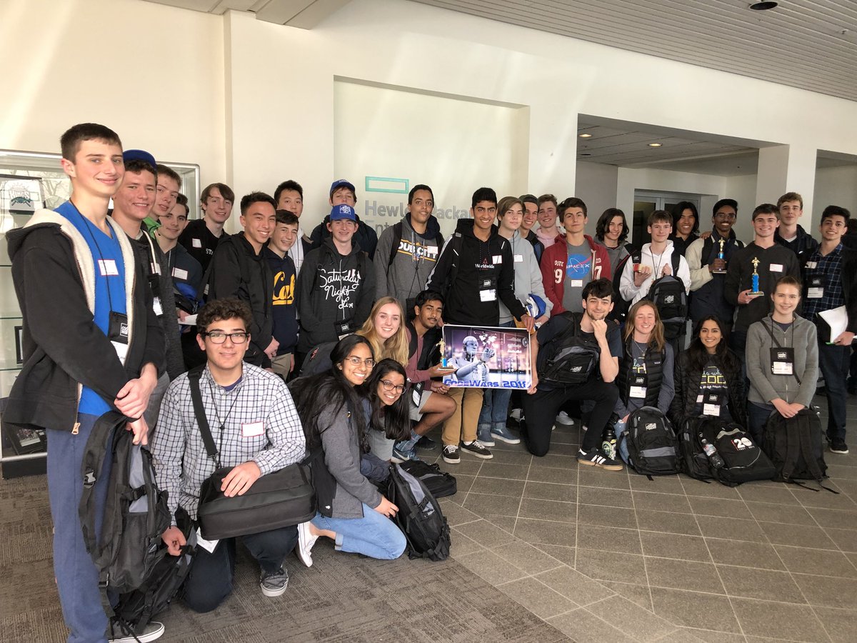 CSforStephanie's tweet image. Thank you HP for hosting 2018 CodeWars today and supporting computer science education! @HP #k12computerscience