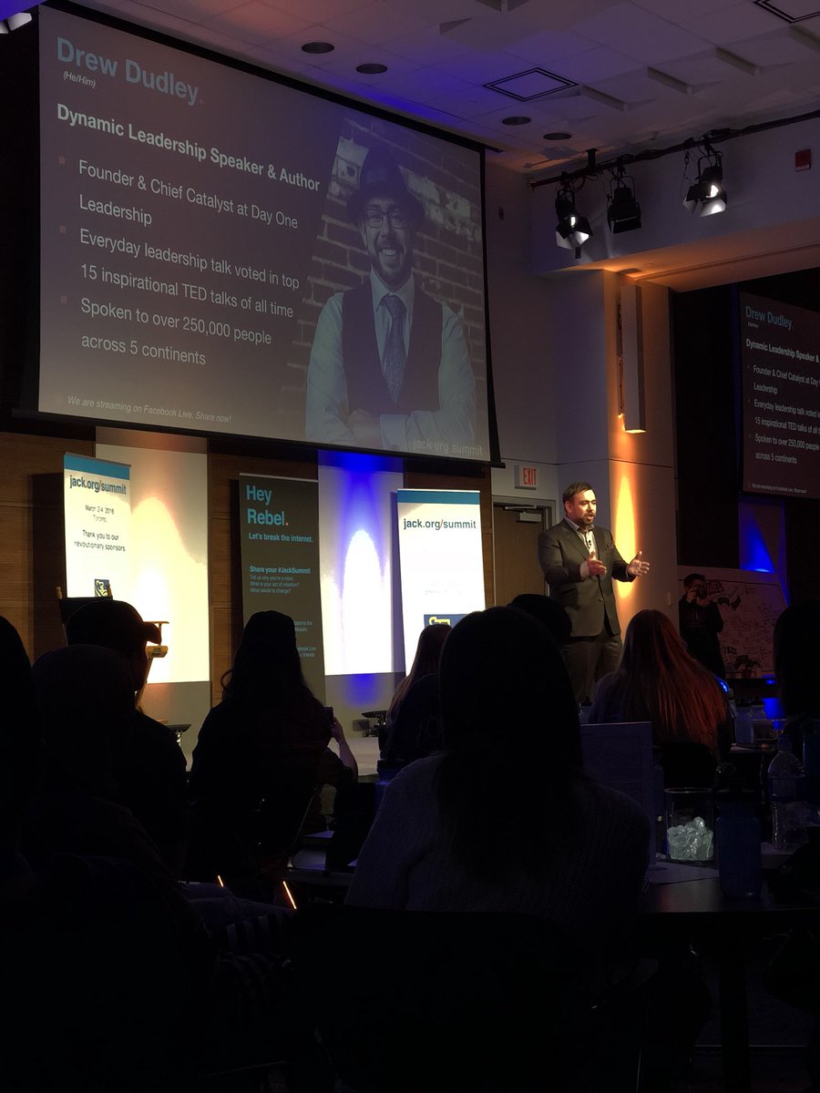Kai9116's tweet photo. Living life spontaneous and to the fullest? How about a last minute keynote at #JackSummit with @DayOneDrew, thank you for this. Thank you for sharing your story and joining our network, and #OurMovement https://t.co/ElVMq9FVDR