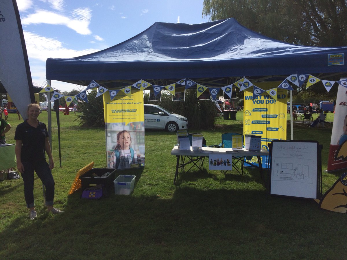 Practise packing your getaway kit with us at Children’s Day in New Brighton! We’re next to the face painting tent.