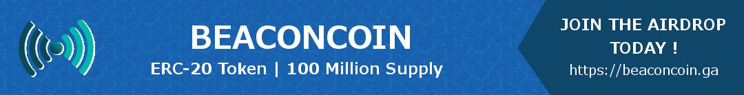 airdropnewlist's tweet photo. New #Airdrop ✈️💰 ### Exclusive #BeaconCoin (BCNC) Airdrop  ###

1. Fill the Form https://t.co/Kzn0rD9Vgb 
2. Join Telegram &amp; Follow on Twitter 
(social accounts link are at the bottom of the Form page)
3. Enter your ETH wallet address

#Airdrops #Giveaway #airdropalert #ERC20 https://t.co/oJTyVshUbV
