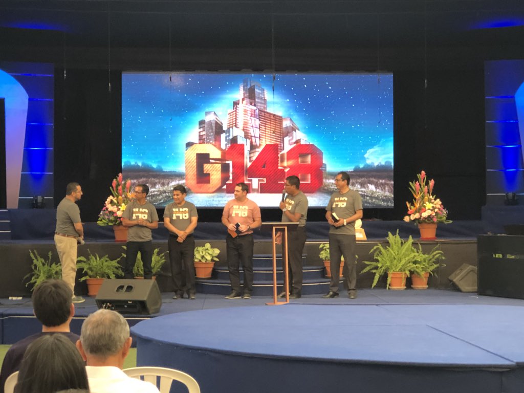 Nuestros jóvenes universitarios de la  #MPCS en el lanzamiento #G148