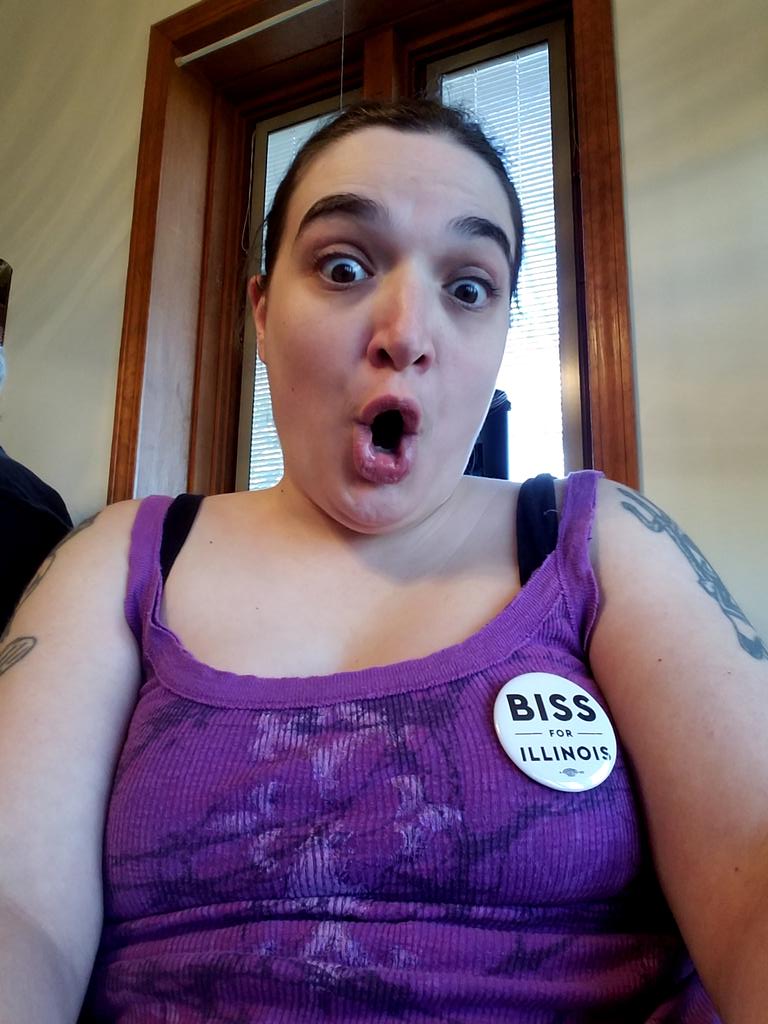 McMurphysMinion's tweet photo. Almost 50 calls down and still an hour to go phone banking for #TeamBiss. 17 more days until the primary, make sure you #GetOutTheVote and check out https://t.co/C6Y0bZkHON to find out more about @DanielBiss, the #skinnymathman, and his Lt Gov @LitesaWallace! #BissPlease https://t.co/VZnZHvFTGj