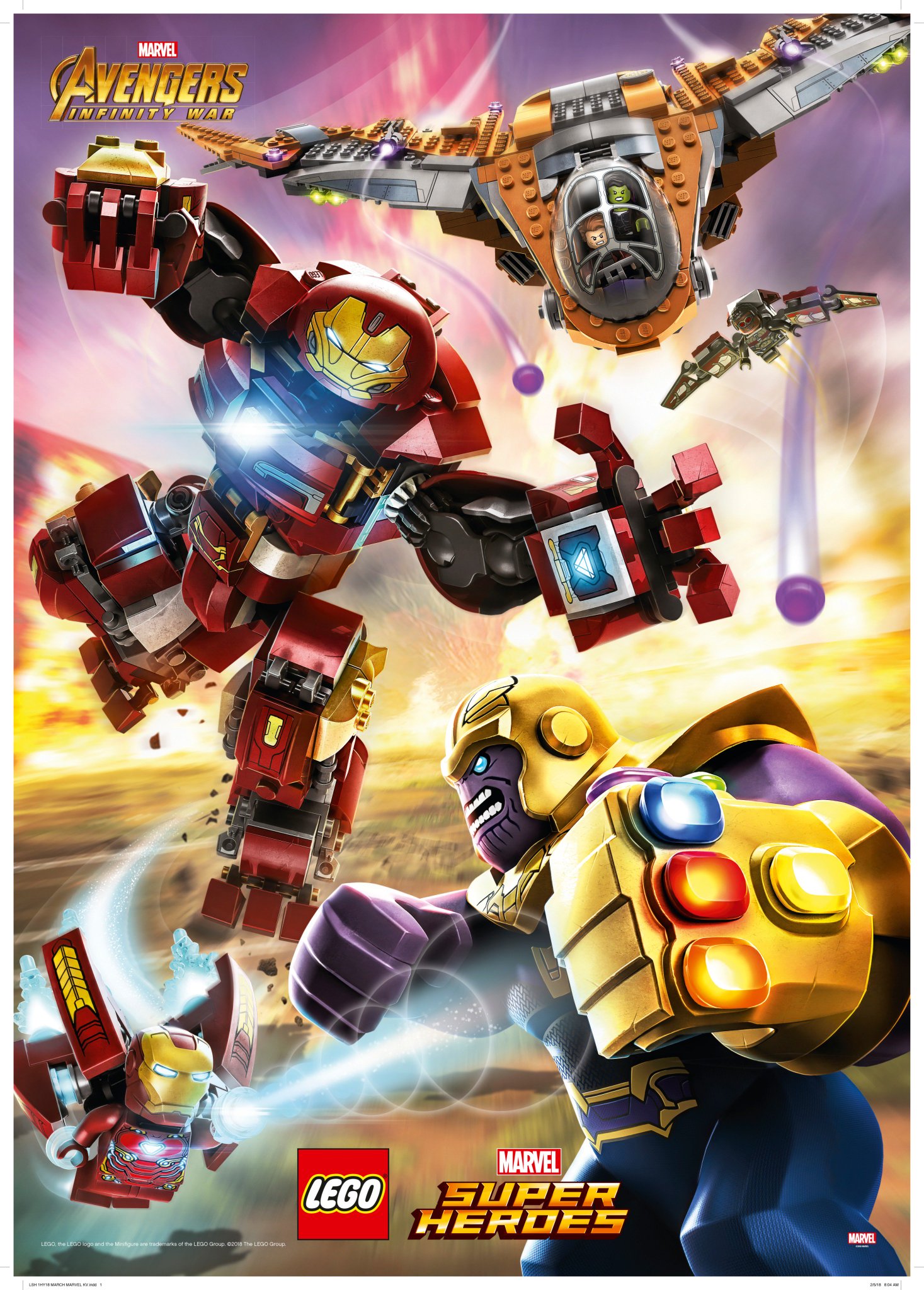 infinity stone lego set