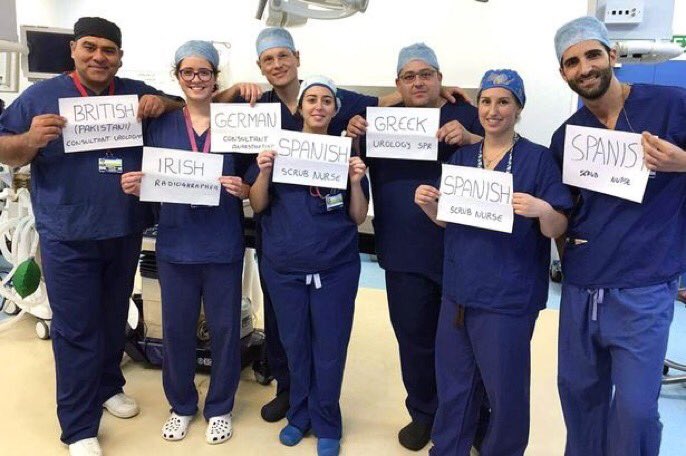 NHSMillion's tweet photo. If everyone who has ever been grateful for a non-British clinician followed and retweeted we'd reach a million by the morning https://t.co/OCaAH3WcCA