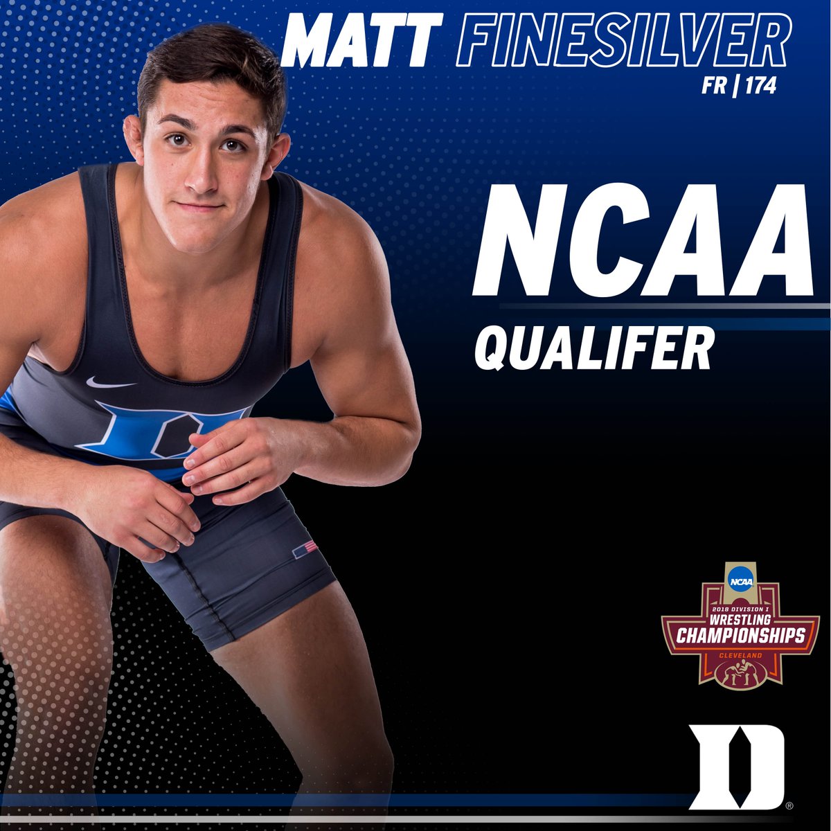 DukeWRES's tweet photo. ICYMI these three Finesilvers have all locked up spots at NCAAs. Josh Finesilver will look to join them.
#finesilver4 https://t.co/i3XuL4EWGq