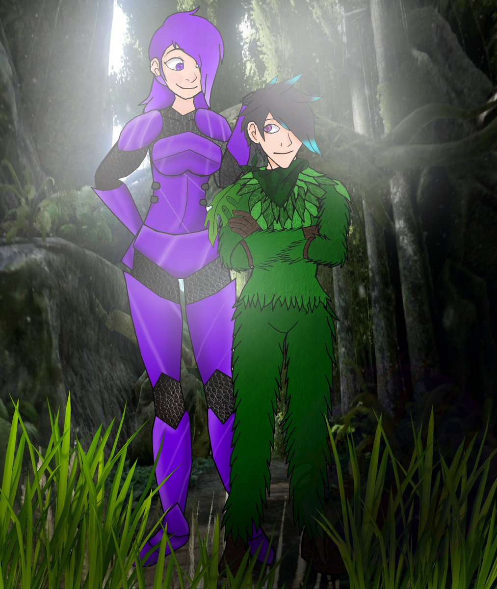 KITTYKC97's tweet image. im going try an use my twiter more but i wanted to share my two ark drewing i made enjoy