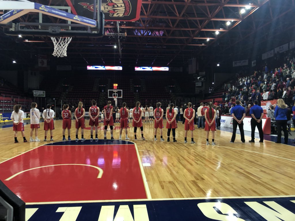 WENYKevinCase's tweet photo. Underway here in the Girls Class B Section IV final. Owego Girls taking on undefeated Susquehanna Valley. #STACHoops @OFAAthletics1 @SVAthletics1 https://t.co/OrFsGXmaXD