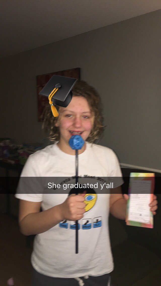 emmalev34's tweet photo. My sister graduated from hockey school #defendtheden #hbhimlovinit  @TheHersheyBears https://t.co/2WNOC1NpDC