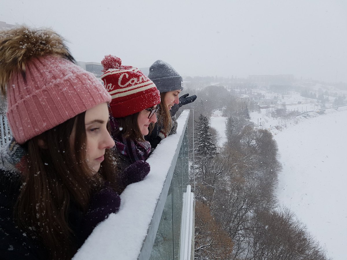 joshuawise's tweet photo. Another fun filled Edmonton day! Checking out well loved parks in the city to inspire our Studio work. Thanks to Nathan & Heather from @PlanEdmonton for touring us today! #yegparks #leadwithlandscape https://t.co/DvL1YpDYX5