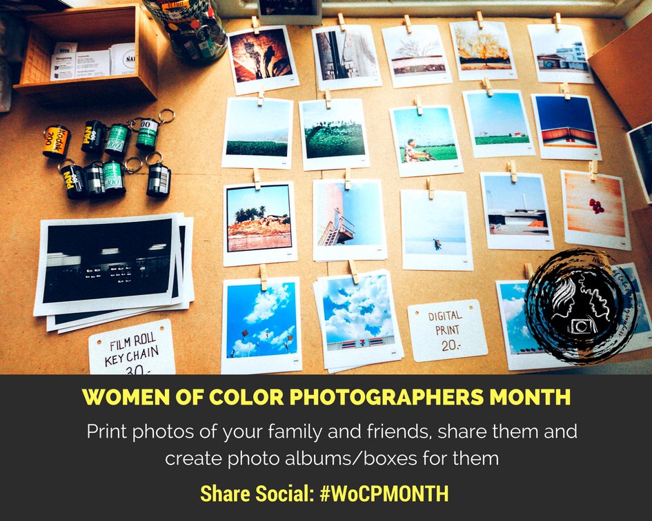 MySistersandMe's tweet photo. Women of Color Photographers Month
Print photos of your family and friends, share them and create photo albums/boxes for them during Women of Color Photographers Month.
#wocpmonth #mysistersandme #womenofcolorphtographers #women #sistogs #photography #womenofcolor https://t.co/OruaZ6LQw0