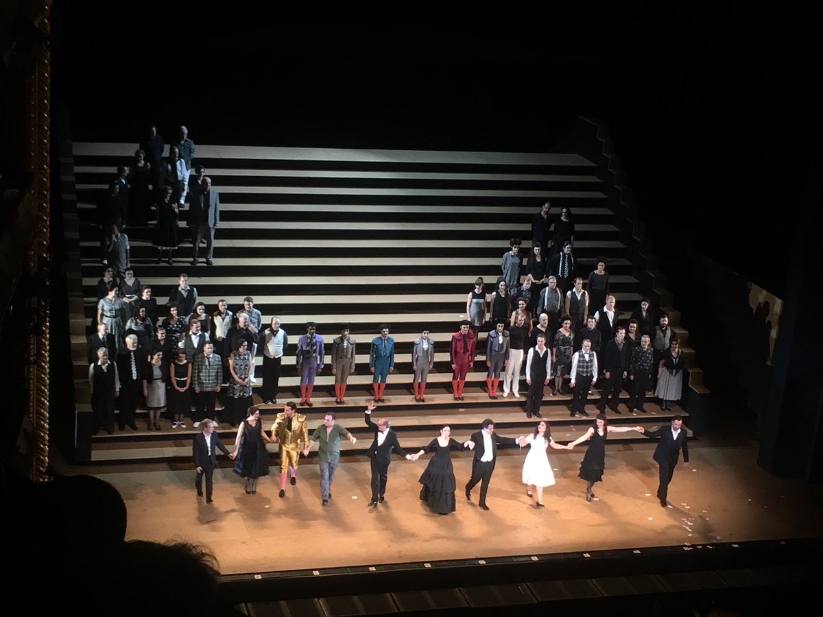 Long but fab #ROHCarmen excellent bravi3 @ROHchorus #AnnaGoryachova amazing Carmen