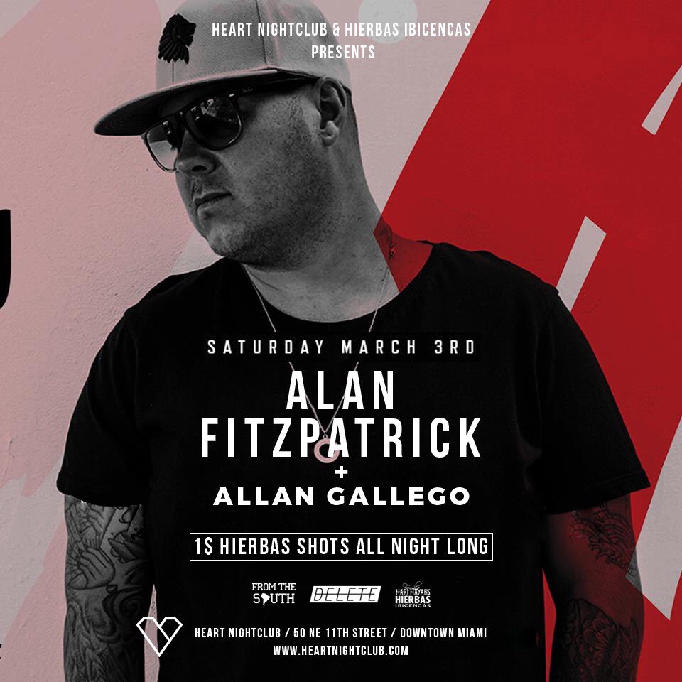 HeartNightclub's tweet image. • T O N I G H T •  

@AlanFitzpatrick 

Opening Set By : @allangallego_ 

Tickets- 
Tickets.HeartNightClub.Com 

#HeartNightClub #AlanFitzpatrick