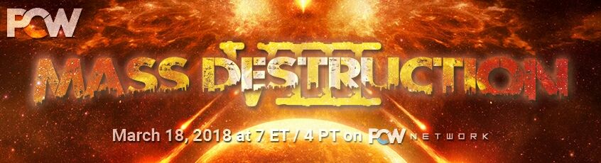 MatthewsTRUE's tweet photo. Pure Class Wrestling presents...
Mass Destruction VIII | Sunday, March 18
@OnlyPureClass 

Ladder Match for Underground King Title
@DoesBadGood vs. Dominator 👑

🤘 #FutureUndergroundKing
https://t.co/t4XfEgFCP1 https://t.co/kyCV6oQB1t