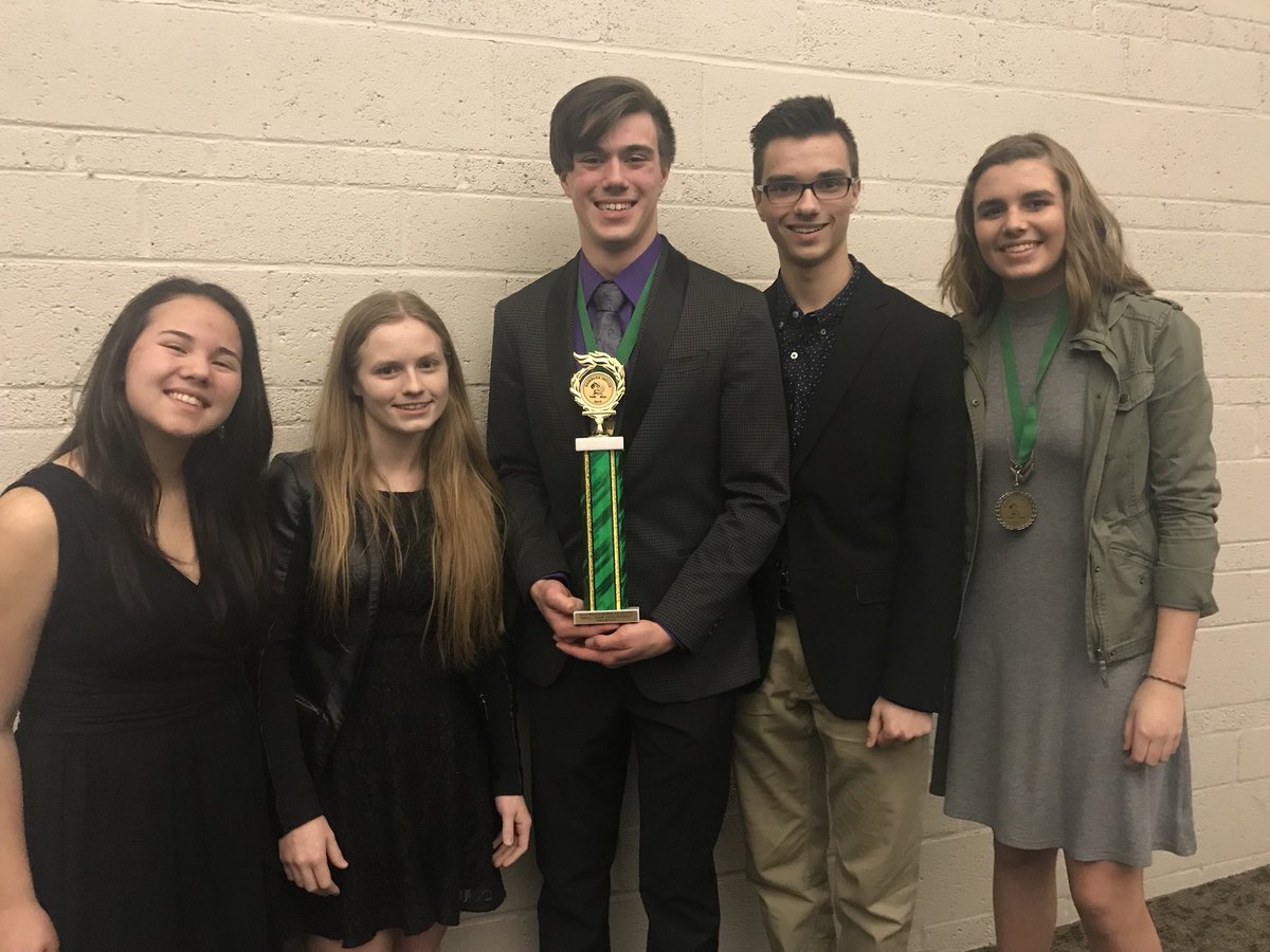 Forensicators take 1st place in small team!! <a href="/fccrickets/">Fall Creek School District</a> #gocrickets #forensics
