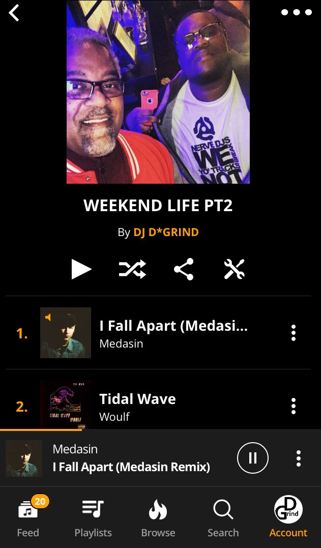 1D_Grind's tweet photo. 🚨 NEW SONGS FEATURED 🚨 WEEKEND LIFE PT.2 Via @audiomack App &amp; Website 

#PlaylistPlug #VERIFIEDPLAYLIST #Moodmusic #GetMotiv https://t.co/vNZXLKIaIx