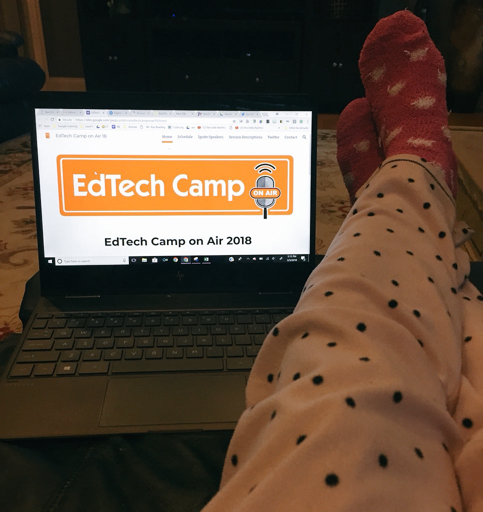 I’m ready for tomorrow’s #EdTechCampOnAir! Join me! bit.ly/EdTechCampOnAir @VirtualGiff #WDC17 #GoogleEI