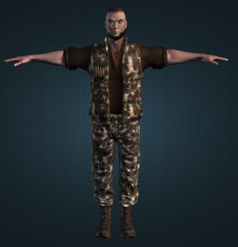 FatoShadow's tweet image. Так будут выглядеть террористы в проекте...
Смоделировал 4 версии, но выложил 3...
Осталась анимация и т.д