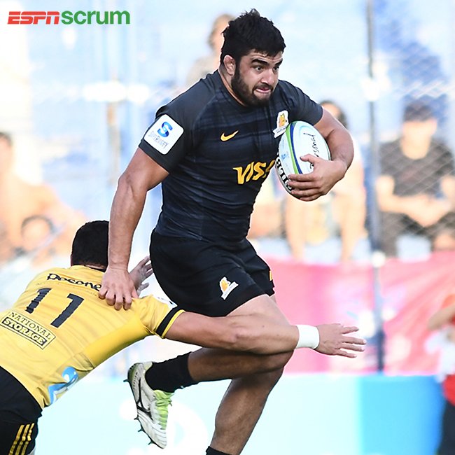ScrumESPN's tweet photo. #JAGUARESxESPN Punto final para Jaguares-Hurricanes: el elenco neozelandés goleó 34-9. ¿Cómo viste la actuación argentina en este encuentro? 🔥🔥 https://t.co/obj6WOoW1c