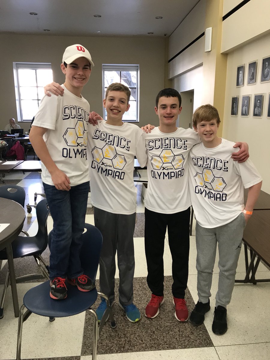 SFXbresnahan's tweet photo. What a grest day at regional Science Olympiad! We are State bound. Could not be more proud of these kids and more thankful for all the help from our SFX parents!!!! #navigatorpride #statebound @SOAlumniNetwork @SO https://t.co/MdY6M9SoFh